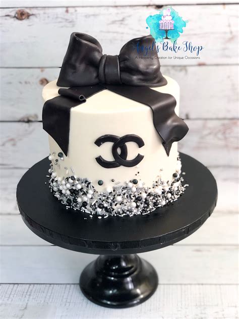 chanel buttercream cak|chanel birthday cake.